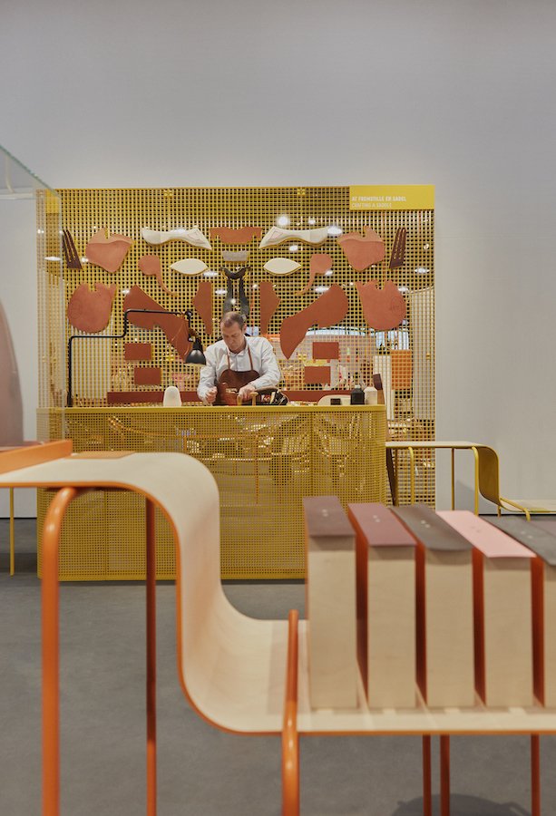 エルメス　展示用トレー　非売品 日本未入荷☆》エルメス 直営 Oseraie オズレ トレイ トレー (HERMES